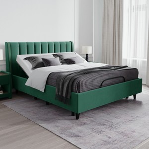 Lazurit Кровать Мириам для основания Royal Sleep System Зелёный 2070 мм 1550 мм 800 мм