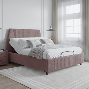 Lazurit Кровать Линда для основания Royal Sleep System Розовый 2070 мм 1550 мм 800 мм