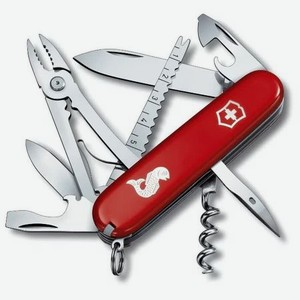 Нож Victorinox Angler, 91 мм, 19 функций, красный