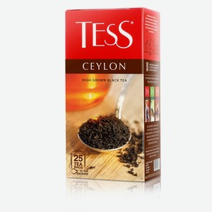 Чай Тесс Черный Цейлон 25пак