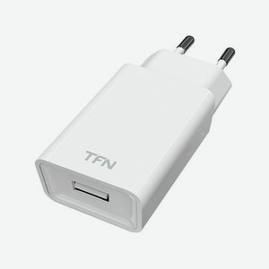 Сетевое зарядное устройство TFN 1A white б/кабеля