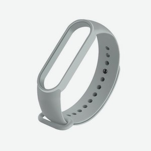 Ремешок BoraSCO для фитнес браслета Xiaomi Mi Band 5 серый