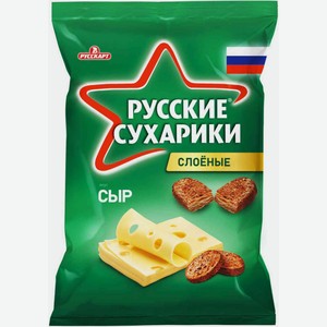 Сухарики ржаные Русскарт Русские Сыр, 50 г