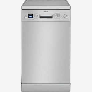 Посудомоечная машина BOMANN GSP 7411 inox, узкая, напольная, 44.8см, загрузка 9 комплектов, серебристая [774119]