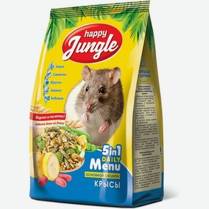 Happy Jungle корм для декоративных крыс (400 г)