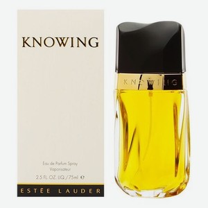 Knowing: парфюмерная вода 75мл (новый дизайн)