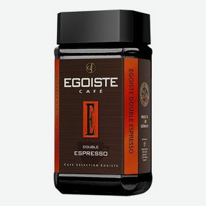 Кофе Egoiste Double Espresso сублимированный растворимый 100 г