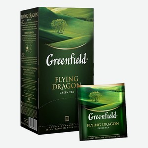 Чай зеленый Greenfield Flying Dragon в пакетиках 2 г х 25 шт
