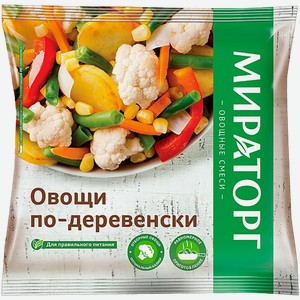 Овощная смесь замороженная Витамин овощи по-деревенски Трио Инвест м/у, 400 г