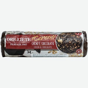 Печенье злаковое Оре Лиете из Умбрии со злаками и какао-бобами Тедеско м/у, 230 г