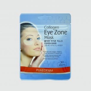 Коллагеновые маски-патчи для зоны вокруг глаз PUREDERM Collagen Eye Zone Mask 25 гр