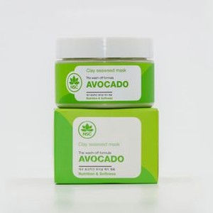 Питательная глиняная маска с Авокадо NAME SKIN CARE Nutrition & Softness Skin Clay Seaweed Mask With Avocado 120 гр