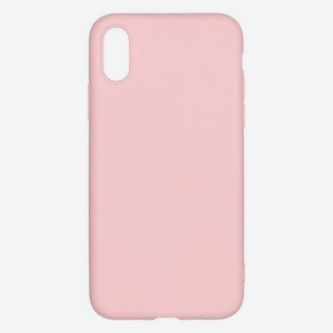 Клип-кейс Alwio для Apple iPhone XS, soft touch, светло-розовый
