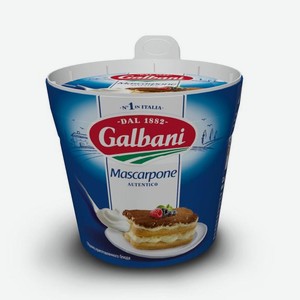 Сыр свежий 80% Гальбани Маскарпоне Сомболед п/у, 250 г