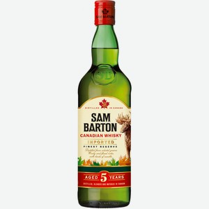Виски  Сэм Бартон  5-летний, 700 мл