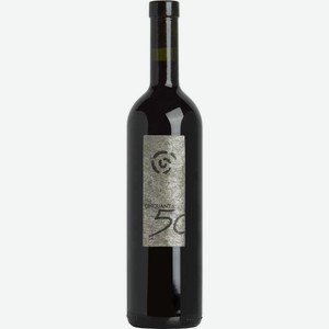Вино Плоцца,  Чинкуанта / 50 , 2012, 2012, 750 мл, Красное, Сухое