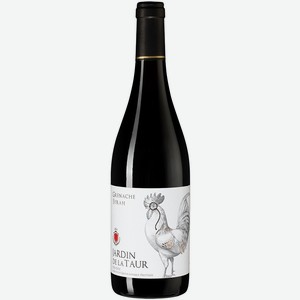 Вино  Жарден де ла Тор  Гренаш-Сира, 2020, 2020, 750 мл, Красное, Полусухое