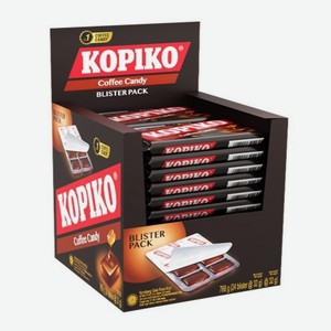 Леденцы coffee candy blister Kopiko 32г