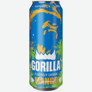 Напиток энергетический Gorilla Mango 0,45л