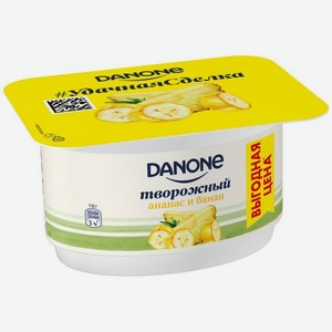 Творожный продукт Danone ананас/банан 3,6% 110г