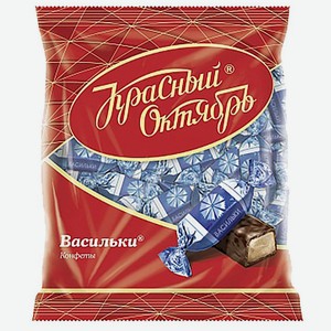 Конфеты шоколадные Васильки 250 г