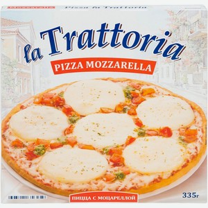 Пицца Моцарелла La Trattoria 335г