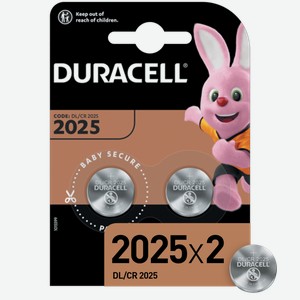 Батарейка СР 2025 Дюраселл электронные приборы Дюраселл к/у, 2 шт