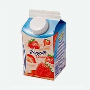 Йогурт Молочный терем клубника 2,5% 300г