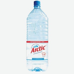 Вода 2л негазированная артезианская высшего качества Arctiс