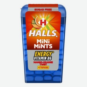 Конфеты манго/апельсин Halls Mini Mints 12,5г