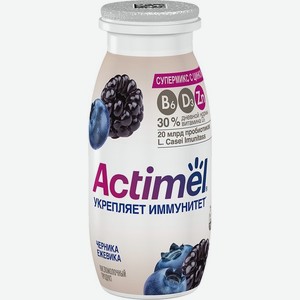 Продукт кисломолочный черника-ежевика Actimel 1,5% 95г