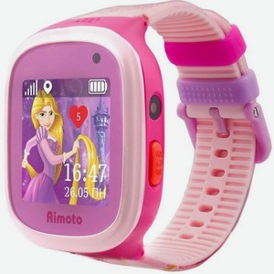 Смарт-часы Кнопка Жизни Disney Принцесса Рапунцель, 1.44 , розовый / розовый [9301104]