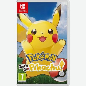 Игра Nintendo Pokemon: Let s Go, Pikachu!, ENG (игра и субтитры), для Switch