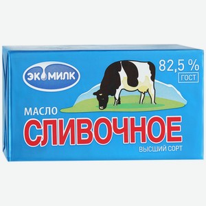 Масло Сливочное 82,5% Экомилк