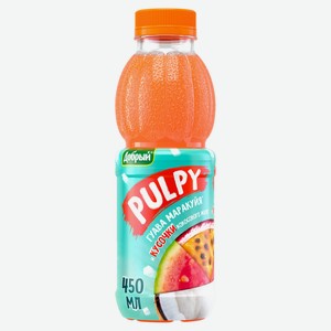 Напиток сокосодержащий Pulpy Кокос Добрый 0.45л