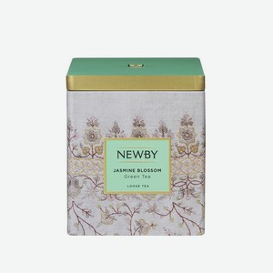Чай зеленый Newby Цветок Жасмина Индия 125г ж/б