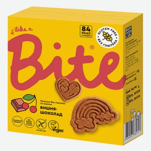 Печенье Bite Вишня-шоколад 115г