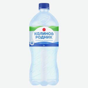 Вода минеральная газированная Калинов Родник 1л