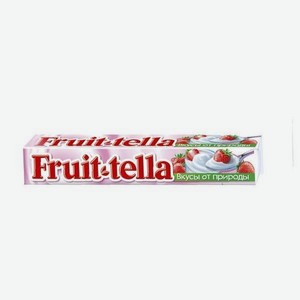 Конфеты с фруктовым соком Фрут-Телла клубничный йогурт Ван Мелле м/у, 41 г