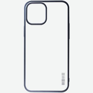 Чехол InterStep Decor NEW MAT iPhone 12 Pro Max Синий