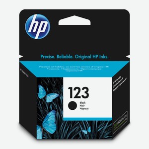 Картридж для струйного принтера HP 123 черный F6V17AE