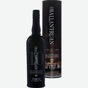Виски Old Ballantruan Speysid Glenliv 10 лет в подарочной упаковке, 0.7л Великобритания