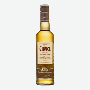 Напиток спиртной Your Choice Spiced with taste of whisky, 0.5л Россия