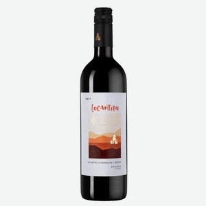 Вино Alma Valley Локантита красное сухое, 0.75л Россия