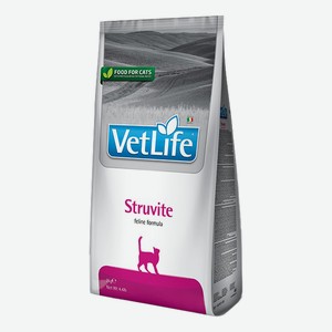 Сухой корм Farmina Vet Life Cat Struvite при мочекаменной болезни для кошек 2 кг