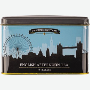 Чай черный в пакетиках Нью Инглиш Тис Вид на Лондон Нью Инглиш Тис ж/б, 40*2 г