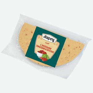 Сыр 50% с томатами орегано Ларец Бобровский СЗ м/у, 245 г