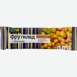 Батончики фруктово-ягодный Фрутилад облепиха Белое дерево м/у, 30 г