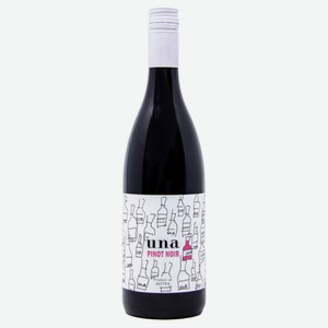 Вино Una Pinot Noir красное полусухое Австрия, 0,75 л