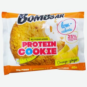 Печенье протеин апельсин-имбирь Bombbar 40 г